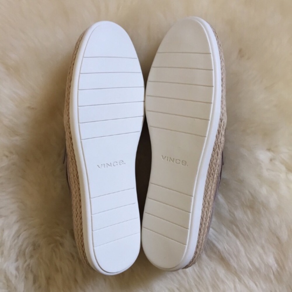 Vince Acker Suede Espadrille Sneakers - New In Box - Picture 6 of 7